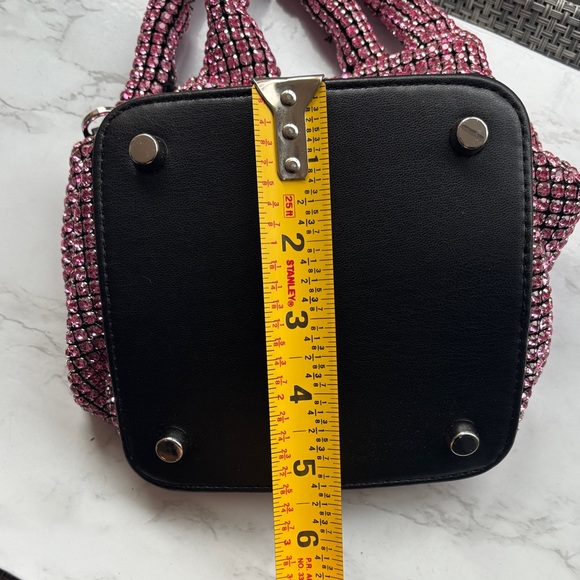 Pink Rhinestone Women's Bag - Picture 9 of 11